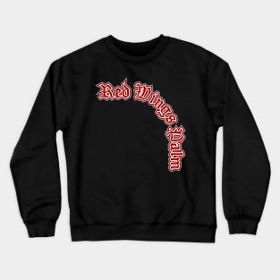 Red Wings palm Crewneck Sweatshirt